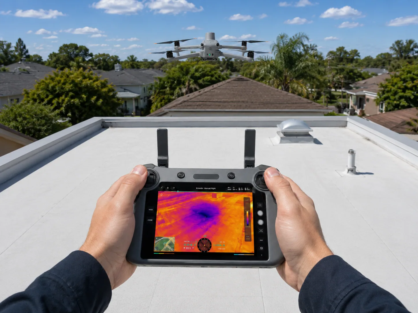 Infrared Moisture Survey in Scottsdale, AZ