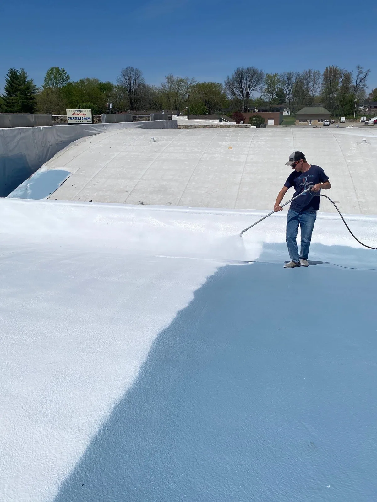 Commercial Roof Coating Restoration in Scottsdale, AZ